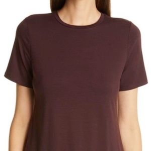 NEW! Eileen Fisher, Raisin, Crewneck Top, Sz XS